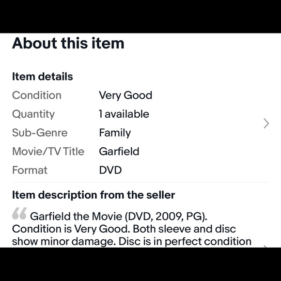 Garfield the Movie (DVD, 2009, PG) CUTE Funny Movie - Picture 13 of 13